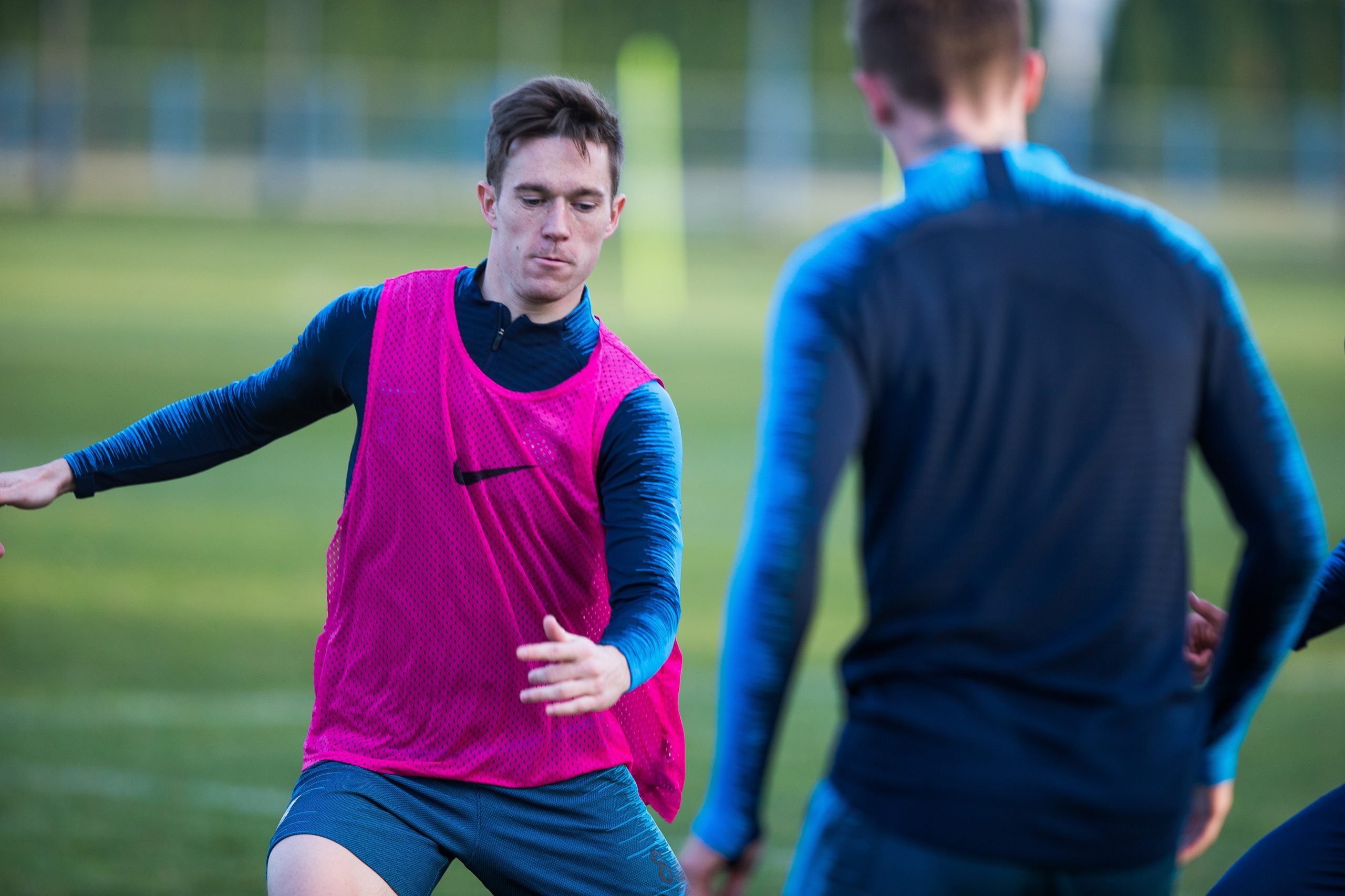 Osijek: NK Osijek odradio trening na pomoćnom igralištu stadiona Gradski vrt 06.03.2019., Osijek - Trening prve ekipe NK Osijeka na pomocnom igralistu stadiona Gradski vrt. Photo: Davor Javorovic/PIXSELL