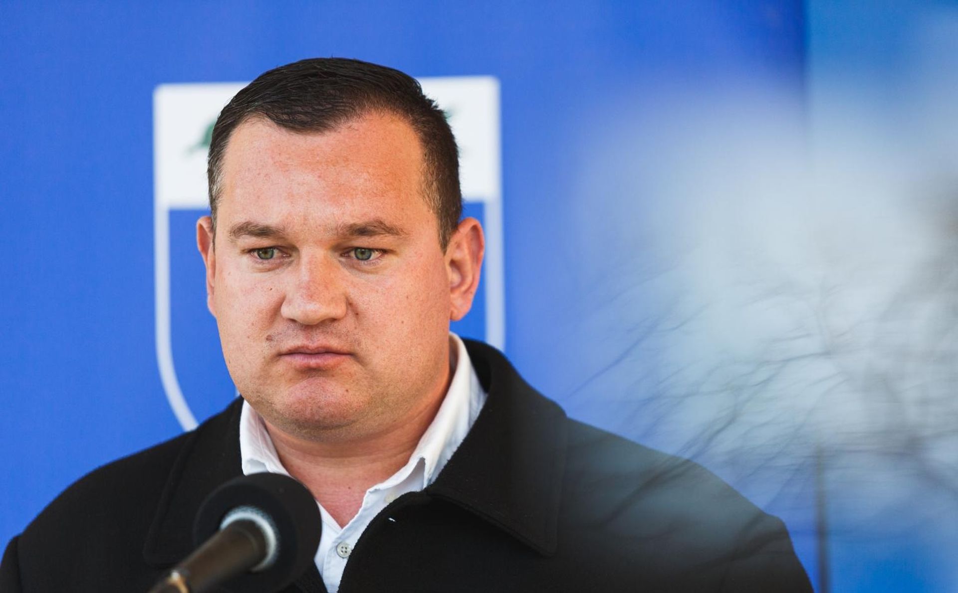 06.04.2020 Zadar - Redovno izvjesce za medije stozera civilne zastite u Zadru. Sime Vickovic Photo: Marko Dimic/PIXSELL