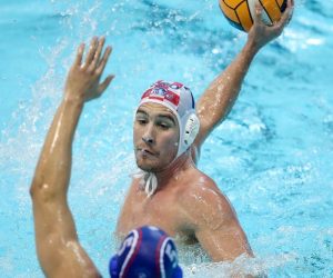 07.01.2020.,  Zagreb, Plivaliste Mladost - Sluzbena prijateljska vaterpolo utakmica: Hrvatska - Rusija. Ante Vukicevic.
Photo: Igor Kralj/PIXSELL