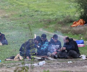 07.10.2019., Velika Kladusa, izbjeglicki kamp Miral u naselju Polje nekadasnjoj tvornici za proizvodnju vrata i prozora sada zaprima preko tri tisuce migranata. Medjunarodna organizacija za migrante IOM pomaze i zbrinjava hranom i medicinskom pomoci izbjeglice iz cijele BiH kojima je to najblizi put za prijelaz u susjednu republiku Hrvatsku, a krajnji im je cilj jedna od zemalja EU-a.
Photo: Robert Anic/PIXSELL