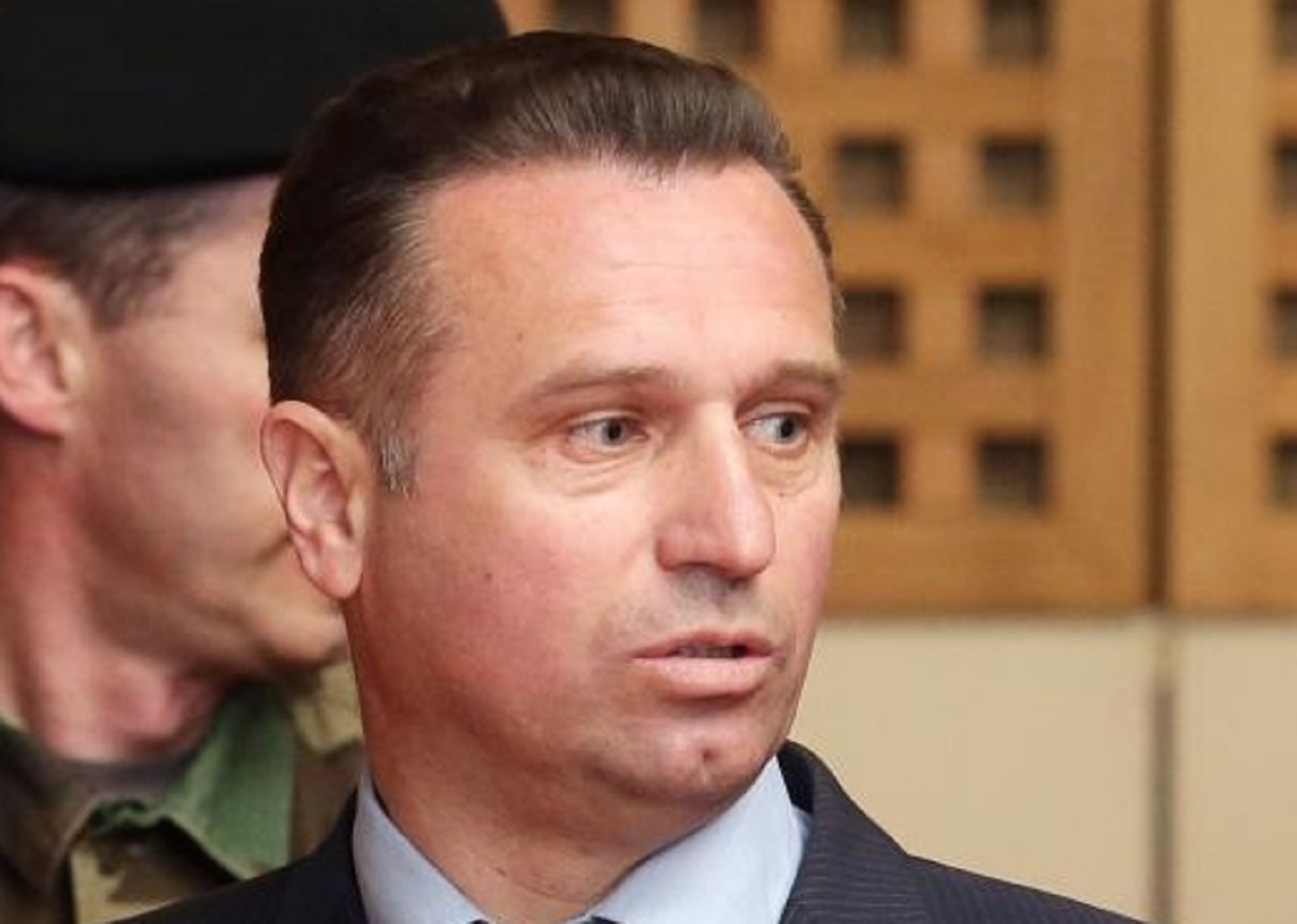 08.04.2017., Knin - Povodom proslave 25. obljetnice osnutka HVO-a u Domu hrvatske vojske odrzana je svecana tribina na kojoj se govorilo o uvjetima i stvaranju HVO-a, optuznicama nad Hrvatima ali i o zlocinima koji su izvrseni nad Hrvatima, a za koje se do danas nije odgovaralo, a ni procesuiralo. Nazocili su mnogi gosti, predstavnici vojne i civilne vlasti iz hrvatskih dijelova Bosne i Hercegovine. Zlatan Mijo Jelic. Photo: Dusko Jaramaz/PIXSELL