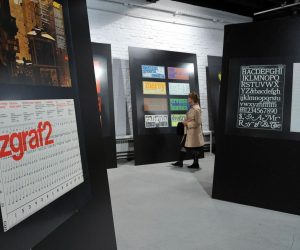11.11.2008., Zagreb - U Galeriji Studentskog centra u Savskoj 25 izlozeni su eksponati sa izlozbe grafickog dizajnera Mihajla Arsovskog.
Photo: Marko Lukunic/Vecernji list
