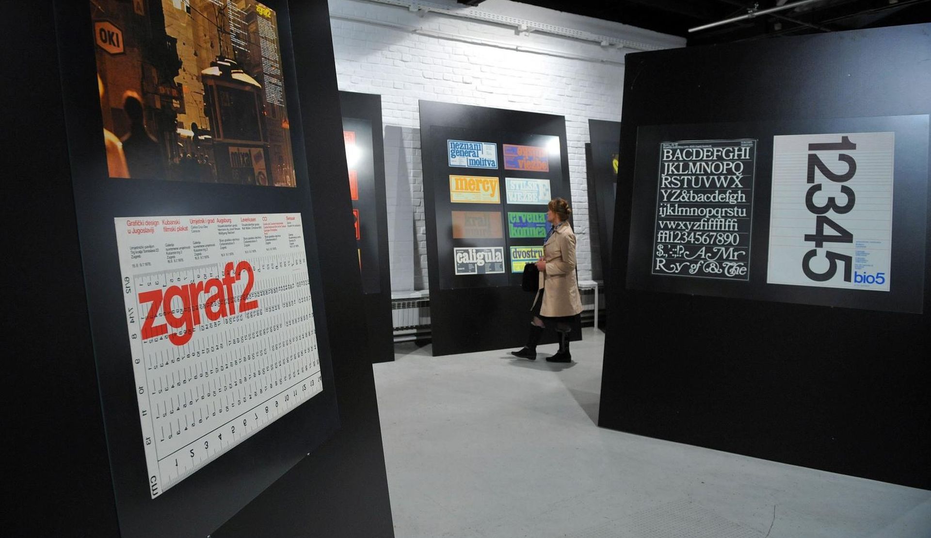 11.11.2008., Zagreb - U Galeriji Studentskog centra u Savskoj 25 izlozeni su eksponati sa izlozbe grafickog dizajnera Mihajla Arsovskog.
Photo: Marko Lukunic/Vecernji list