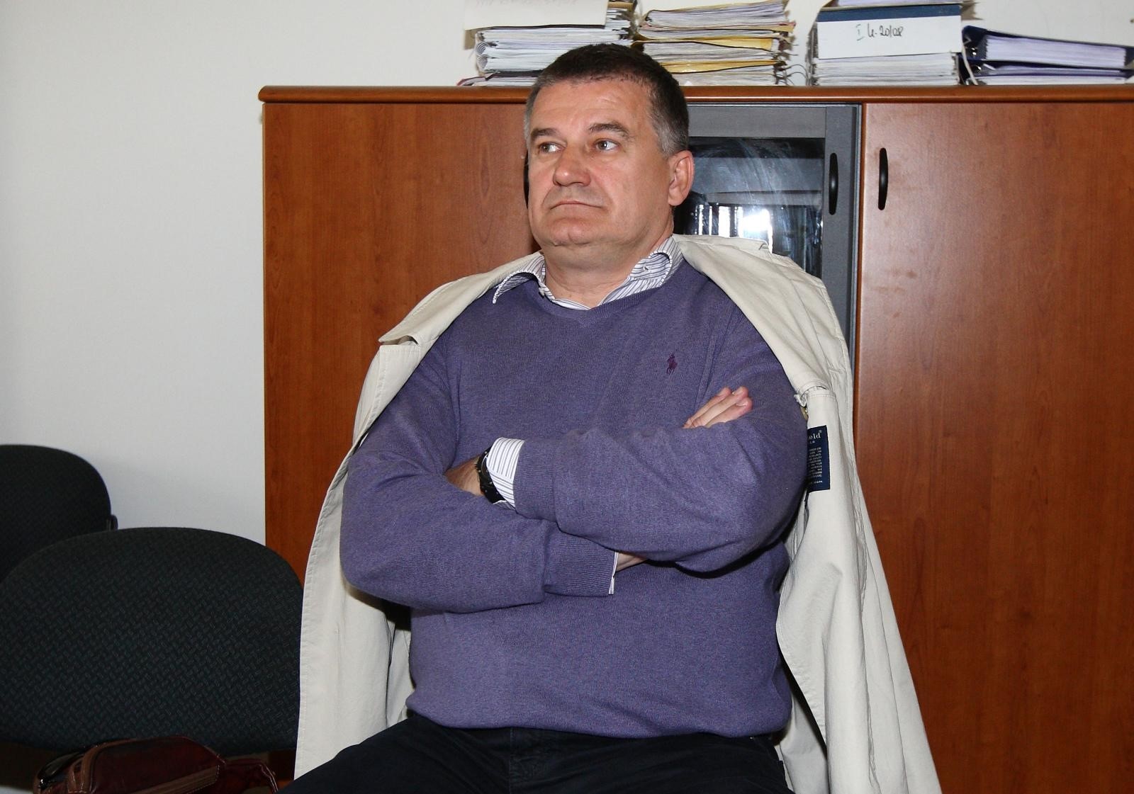 19.04.2010.,Zagreb - Zupanijski sud u Zagrebu.Sudjenje Josip Soic i drugi,slucaj Komercijalna banka.Miroslav Kutle.
Photo: Davor Puklavec/PIXSELL