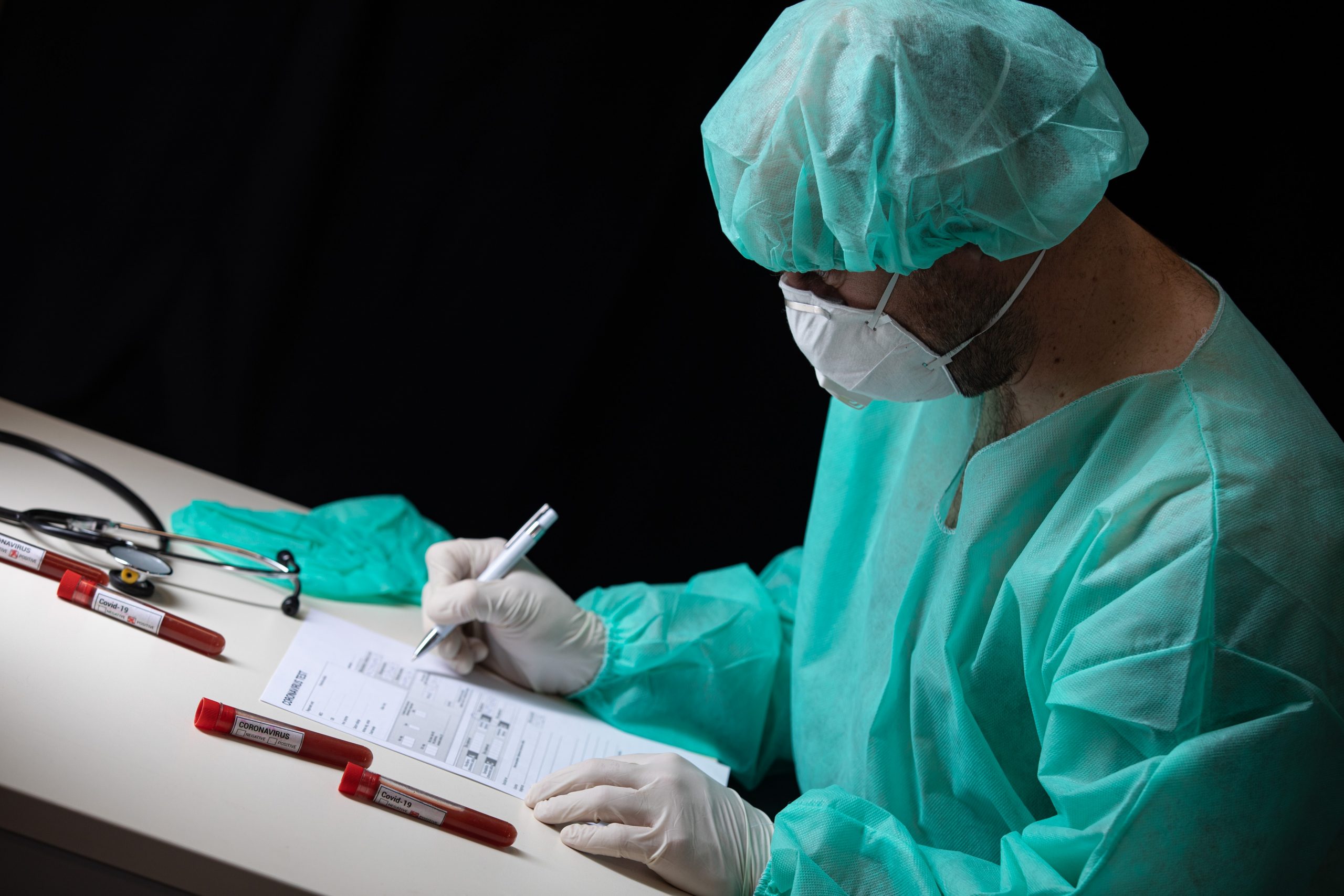 11.03.2020., Zagreb - Ilustracija epruvete s uzorcima krvi - testiranje na koronavirus.
Photo: Davor Puklavec/PIXSELL