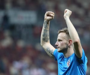 11.07.2018., stadion Luznjiki, Moskva, Rusija - Svjetsko nogometno prvenstvo 2018., polufinale, Hrvatska - Engleska. Hrvatska rezultatom 2:1 poslala Engleze kuci, u finalu ih ceka Francuska. Ivan Rakitic. Photo: Igor Kralj/PIXSELL