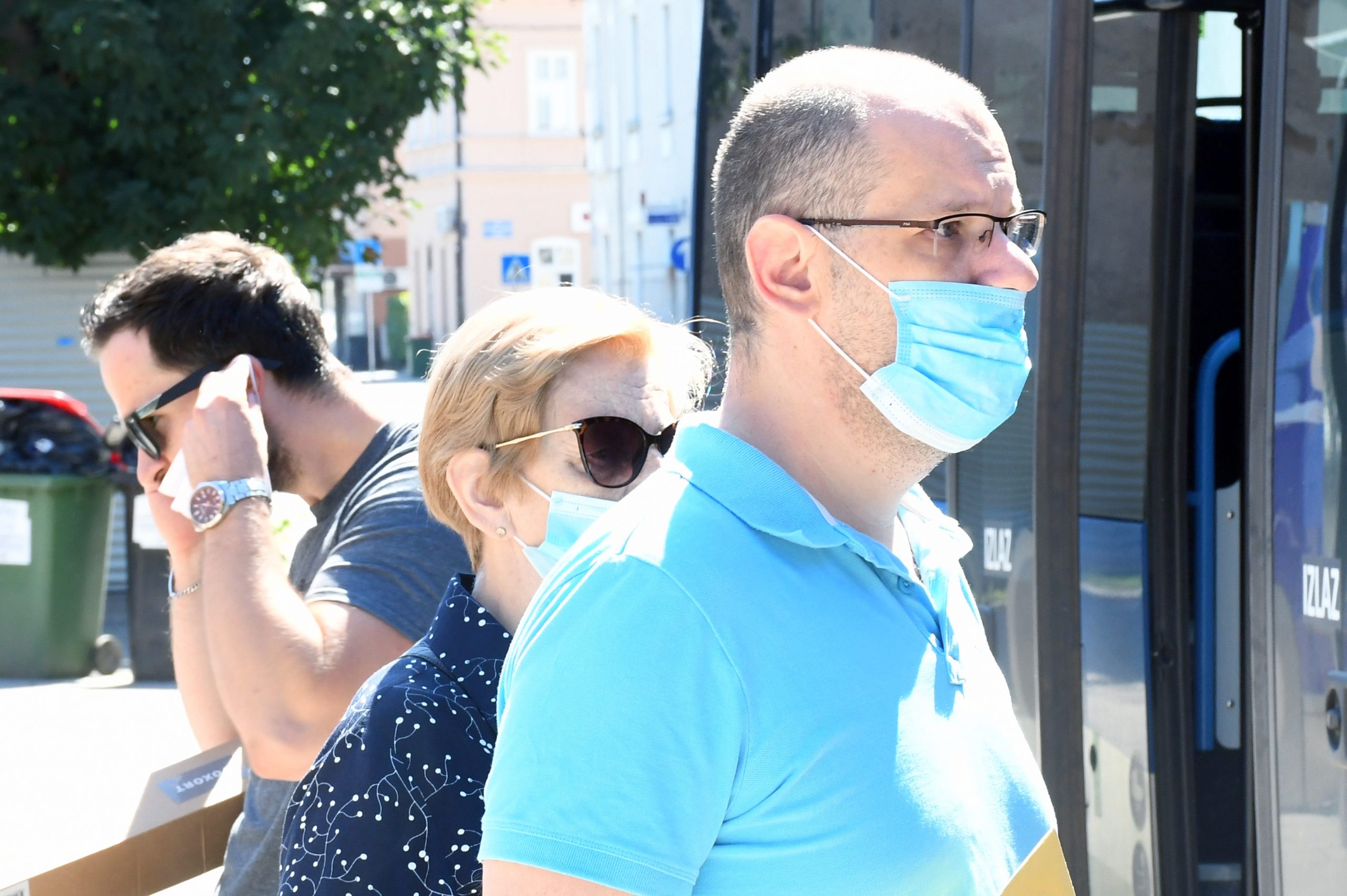 13.07.2020., Sisak - Siscani se tesko vracaju na vec zaboravljene mjere zastite od COVID-19, socijalnog razmaka i zastitnih maski.
Photo: Nikola Cutuk/PIXSELL