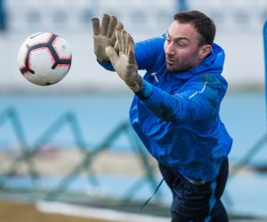 Osijek: Trening seniora NK Osijek 15.02.2019., Osijek - Igraci prve ekipe NK Osijek odradili su trening na glavnom travnjaku stadiona Gradski vrt. Marijan Antolovic. Photo: Davor Javorovic/PIXSELL