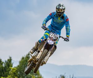16.08.2020., Zabok -  Na zabockoj stazi Vucak, odrzana je  prva utrka otvorenog Prvenstva Hrvatske u motocrossu. Nastupilo je 90-ak vozaca, koji su vozili u tri juniorske  i pet seniorskih klasa. 
Photo: Davor Puklavec/PIXSELL
