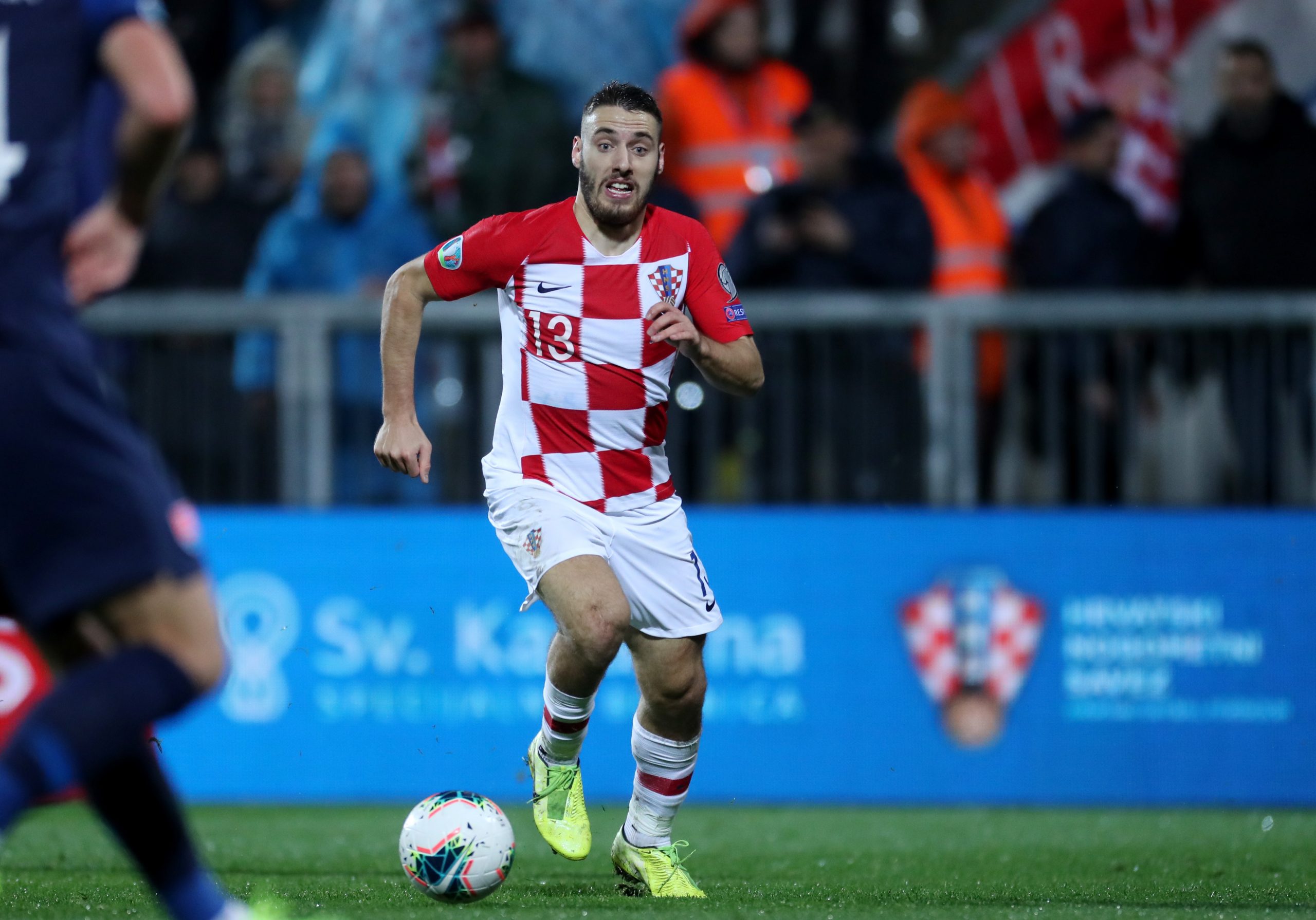 16.11.2019., stadion HNK Rijeka, Rijeka - Kvalifikacije za Europsko prvenstvo, skupina E, 9. kolo, Hrvatska - Slovacka. Nikola Vlasic. 
Photo: Igor Soban/PIXSELL