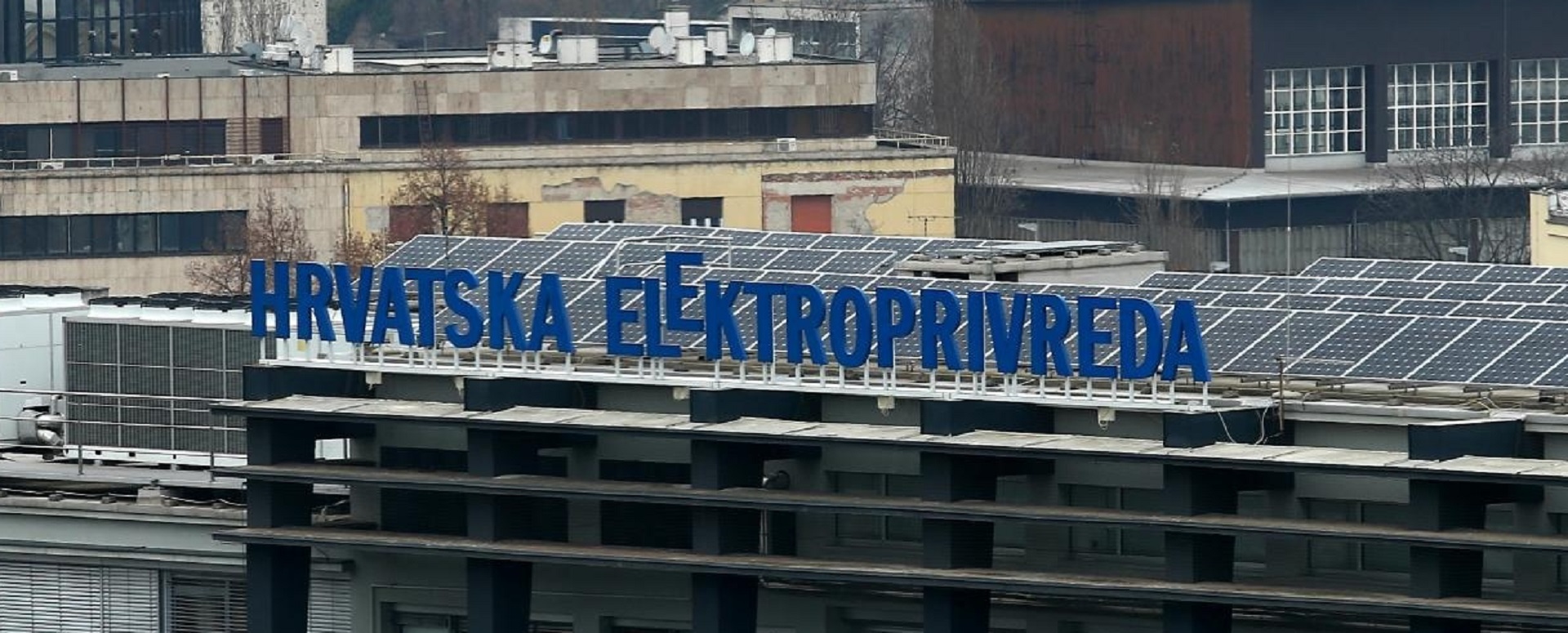 16.12.2016., Zagreb - Zgrada HEP-a u Vukovarskoj ulici. Photo: Zeljko Lukunic/PIXSELL