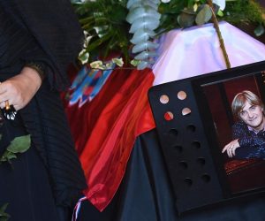 17.08.2020., Zagreb - Posljednji ispracaj Rajka Dujmica na groblju Gaj urni . Krematorij. Photo: Marko Lukunic/PIXSELL