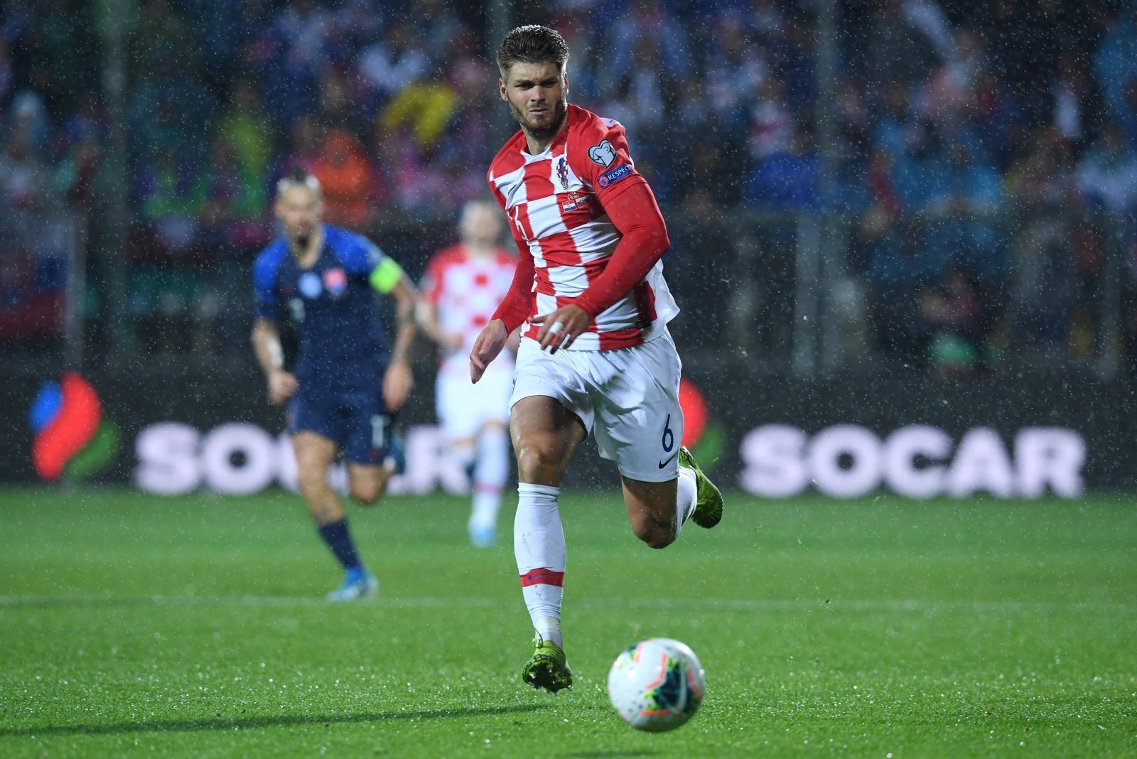 16.11.2019., stadion HNK Rijeka, Rijeka - Kvalifikacije za Europsko prvenstvo, skupina E, 9. kolo, Hrvatska - Slovacka. Duje Caleta Car. 
Photo: Marko Lukunic/PIXSELL