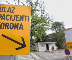 18.08.2020., Zagreb - Gradjani cekaju na testiranje na koronavirus ispred Nastavnog zavoda dr. Andrija Stampar. 
Photo: Tomislav Miletic/PIXSELL