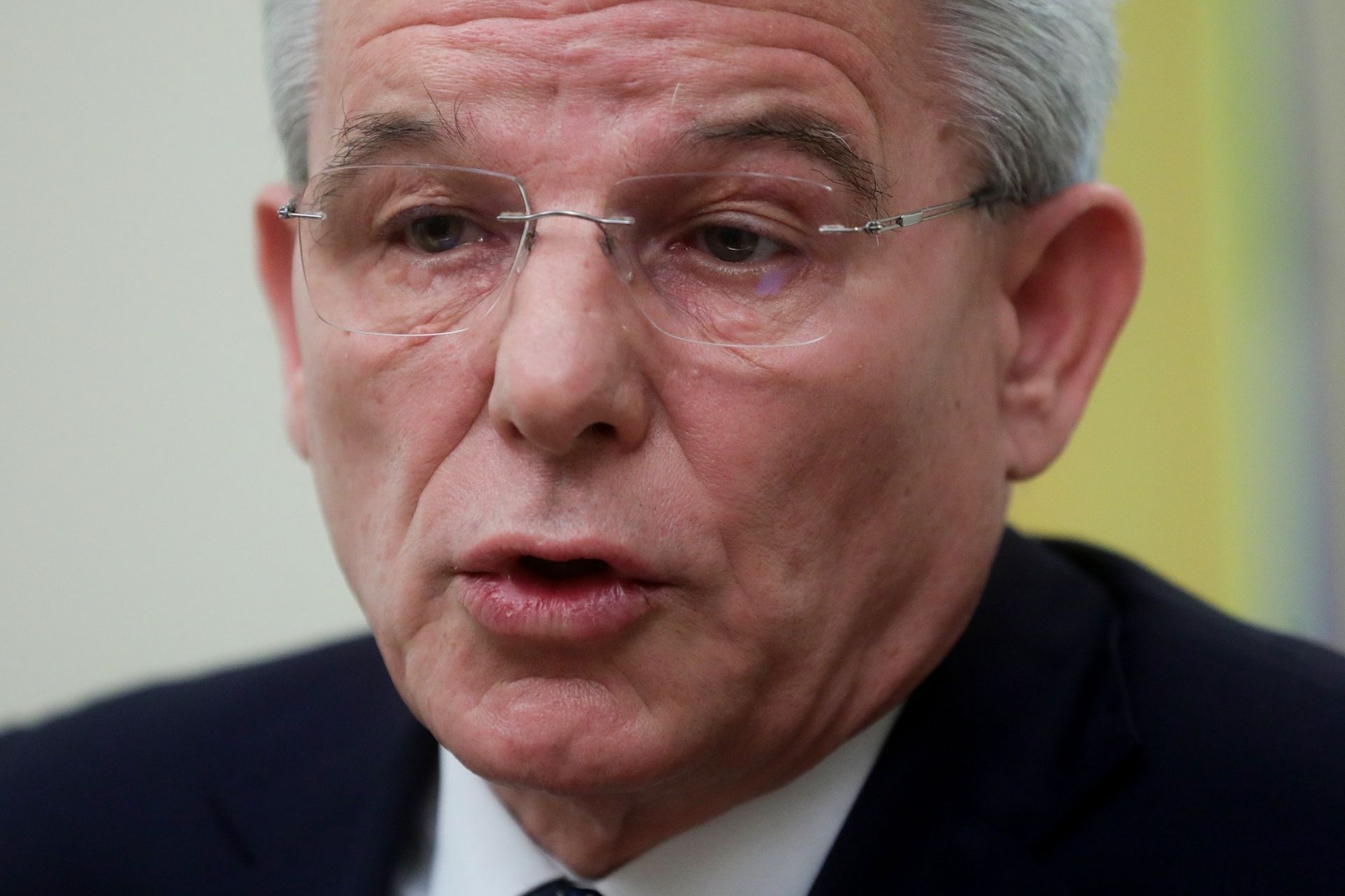 19.02.2020., Sarajevo, Bosna i Hercegovina - Konferencija za medije bosnjackog clana Predsjednistva BiH Sefika Dzaferovica.
Photo: Armin Durgut/PIXSELL