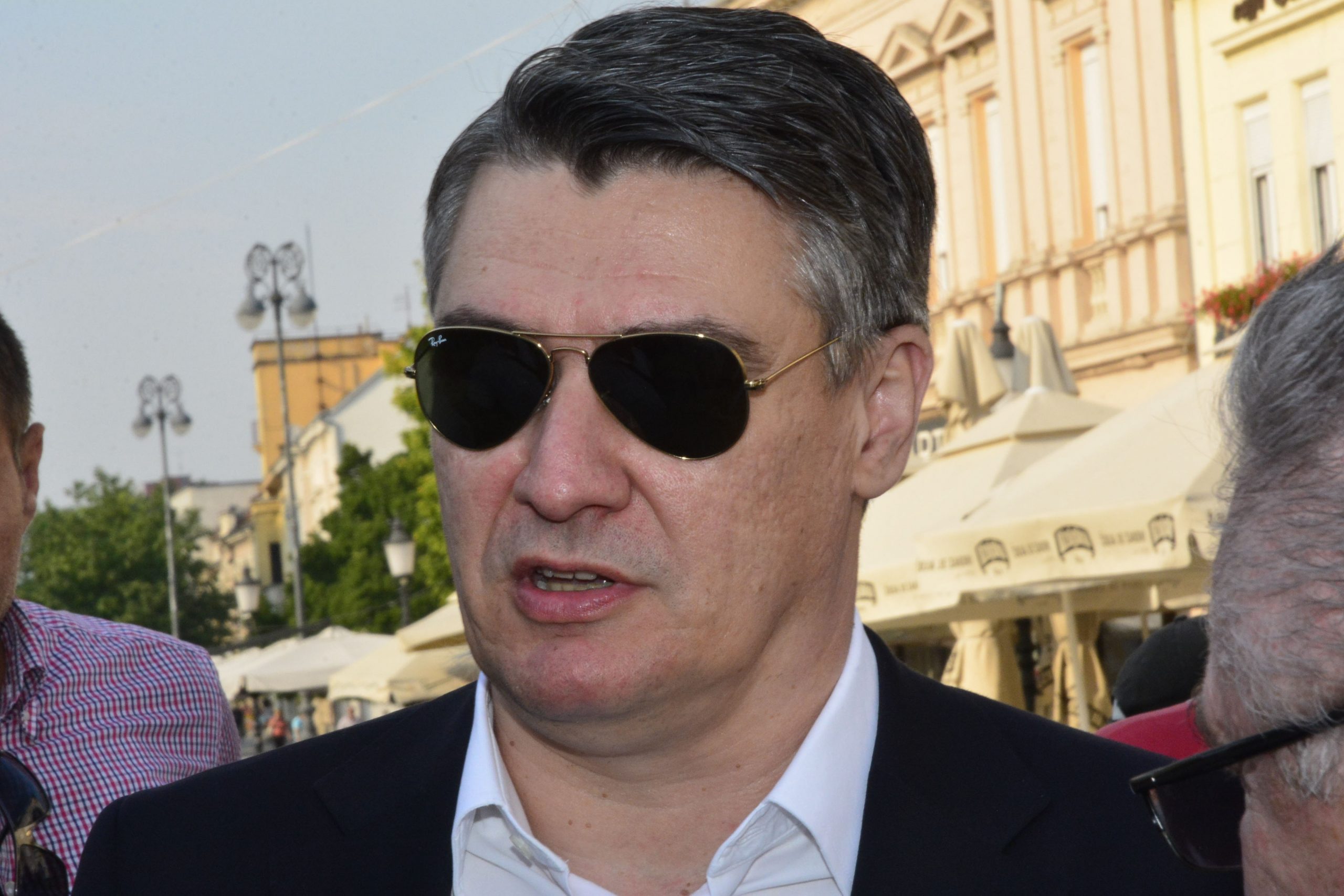 19.08.2016., Slavonski Brod - Zoran Milanovic na predizbornom skupu Narodne koalicije u Slavonskom Brodu predstavio predizborni program i kandidate za 5. Izbornu jedinicu.
Photo: Ivica Galovic/PIXSELL