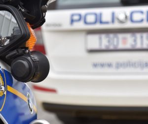 20.03.2017., Sibenik -
Policijske oznake na sluzbenim vozilima.
Photo: Hrvoje Jelavic/PIXSELL