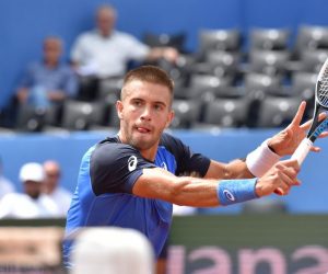 21.06.2020., Zadar - Teniski turnir Adria tour: Pedja Krstin i Borna Coric. Borna Coric. 
Photo: Dino Stanin/PIXSELL