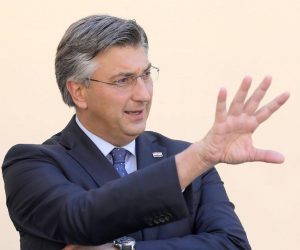 21.07.2020., Zagreb - Vlada Rh odrzala je u Banskim dvorima svoju 242. sjednicu, posljednju u ovom mandatu. Nakon sjednice premijer Plenkovic odrzao je konferenciju za medije.
Photo: Patrik Macek/PIXSELL