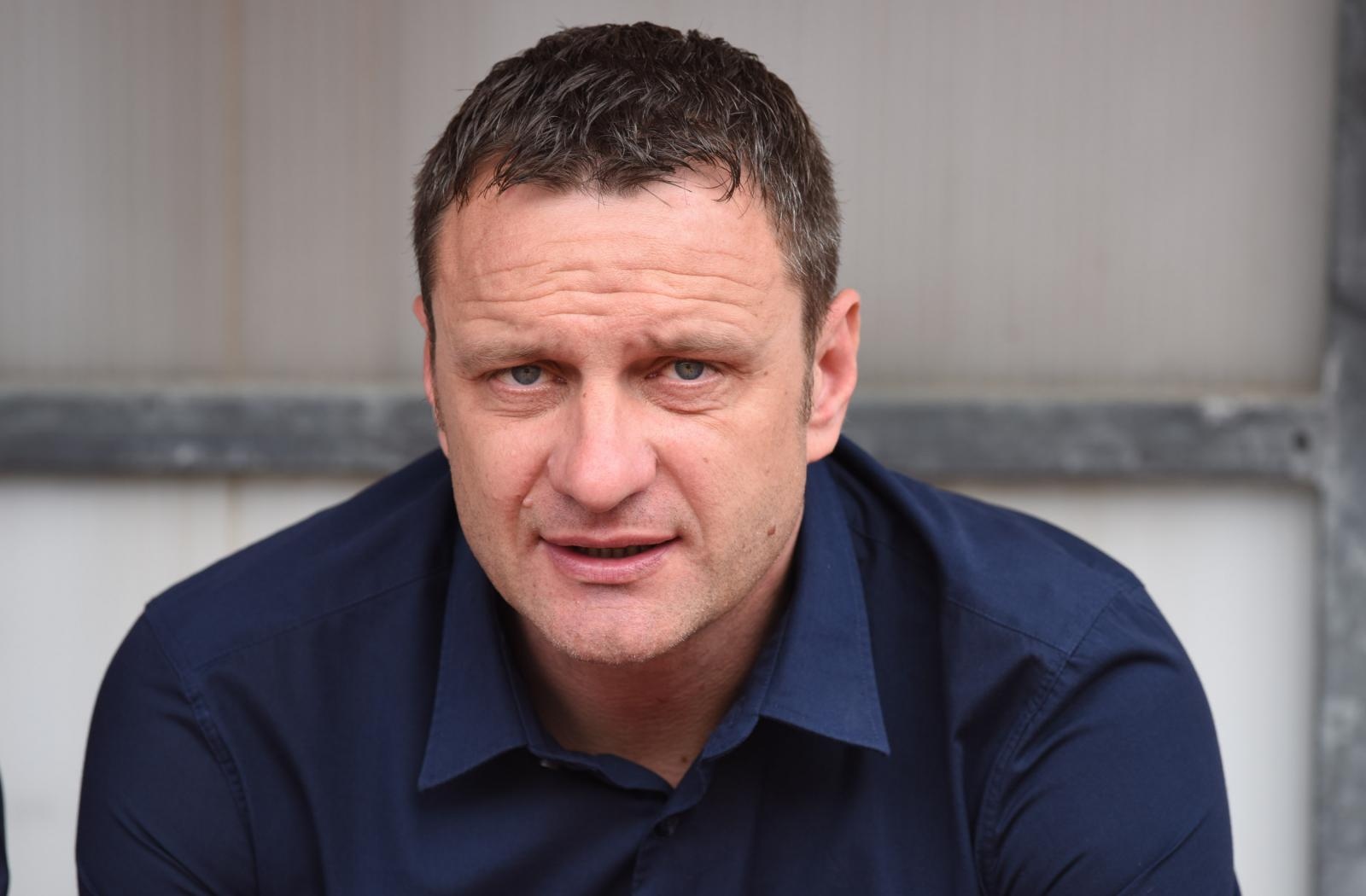 23.05.2015., stadion Poljud, Split - MAXtv 1. HNL, 35. kolo, Hajduk - Zagreb. Hari Vukas, trener Hajduka. 
Photo: Hrvoje Jelavic/PIXSELL