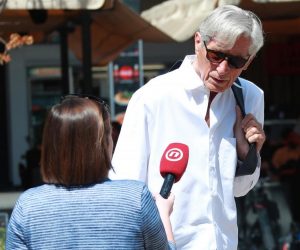 24.06.2020., Trg Petra Preradovica, Zagreb - Tomislav Horvatincic prosetao je Cvjetnim trgom i dao izjavu za Novu TV.
 Photo: Sanjin Strukic/PIXSELL