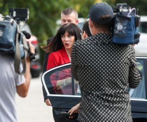 24.07.2020., Zagreb - U Ministarstvu znanosti i obrazovanja odrzalaat se primopredaja duznosti izmedju Blazenke Divjak i novog ministra Radovana Fuchsa.
Photo: Marin Tironi/PIXSELL.