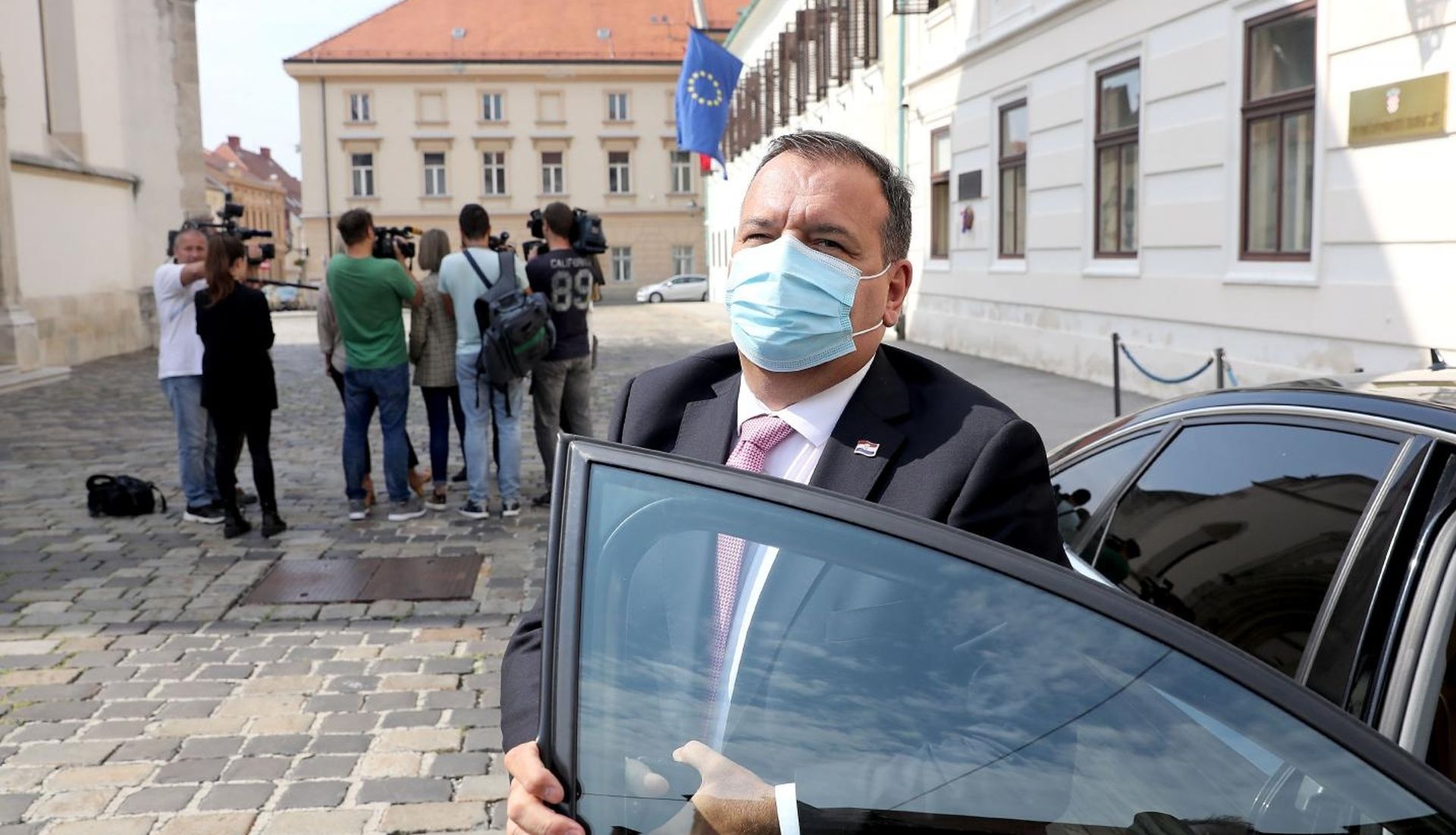 24.07.2020., Zagreb - Prvog radnog dana nove, 15. Vlade RH ministri dolaze u Banske dvore na sjednicu Uzeg kabineta.
Photo: Patrik Macek/PIXSELL