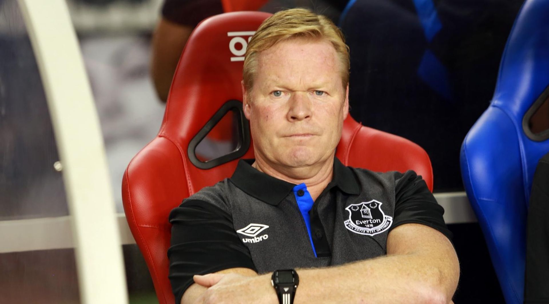 24.08.2017., stadion Poljud, Split - Druga utakmica doigravanja za ulazak u UEFA Europsku ligu, HNK Hajduk - Everton FC. Trener Evertona Ronald Koeman. Photo: Miranda Cikotic/PIXSELL