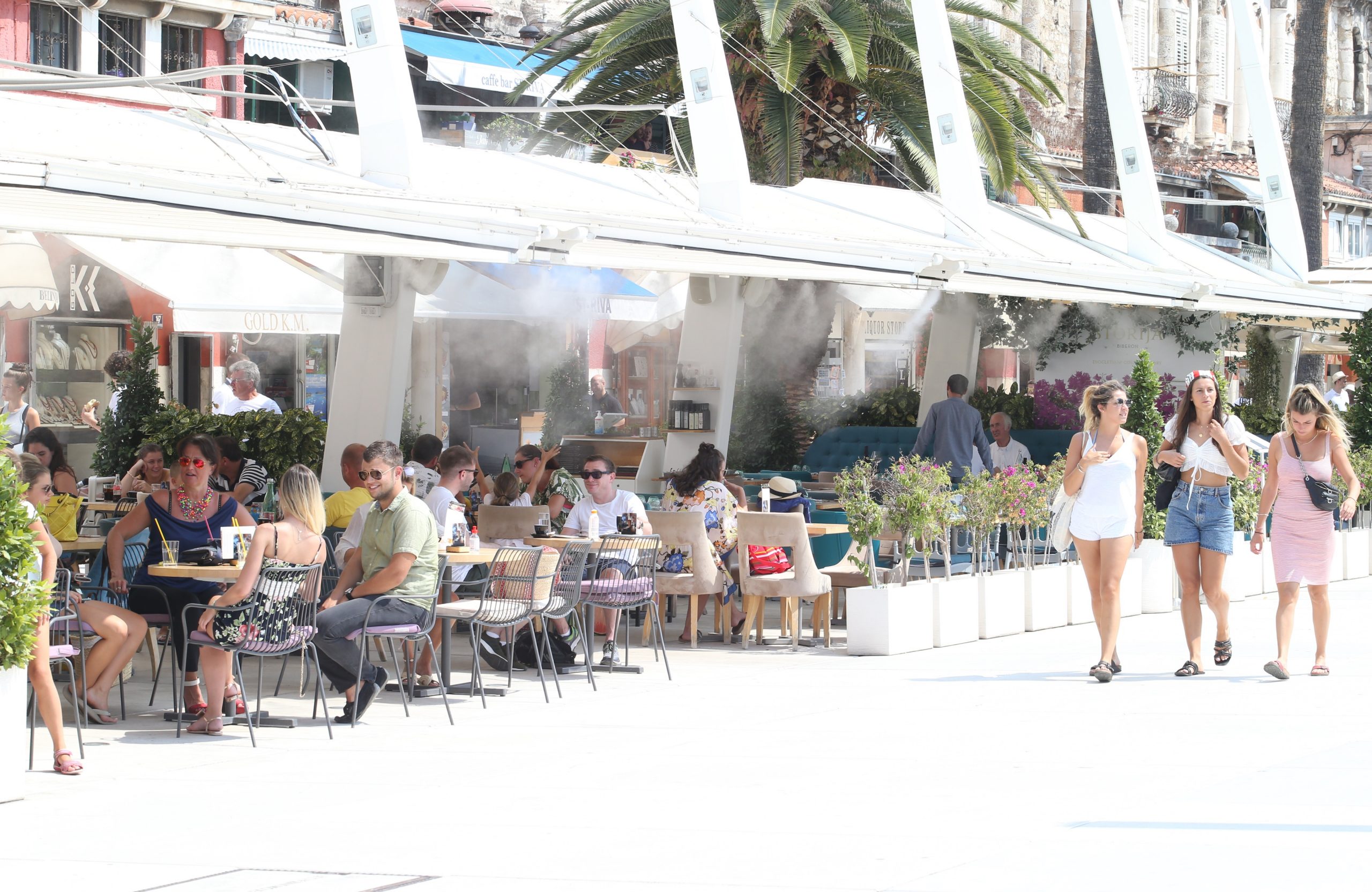 24.08.2020., Split- Broj oboljelih od koronavirusa na podrucju Splitsko dalmatinske zupanije je 77. 
Photo: Ivo Cagalj/PIXSELL