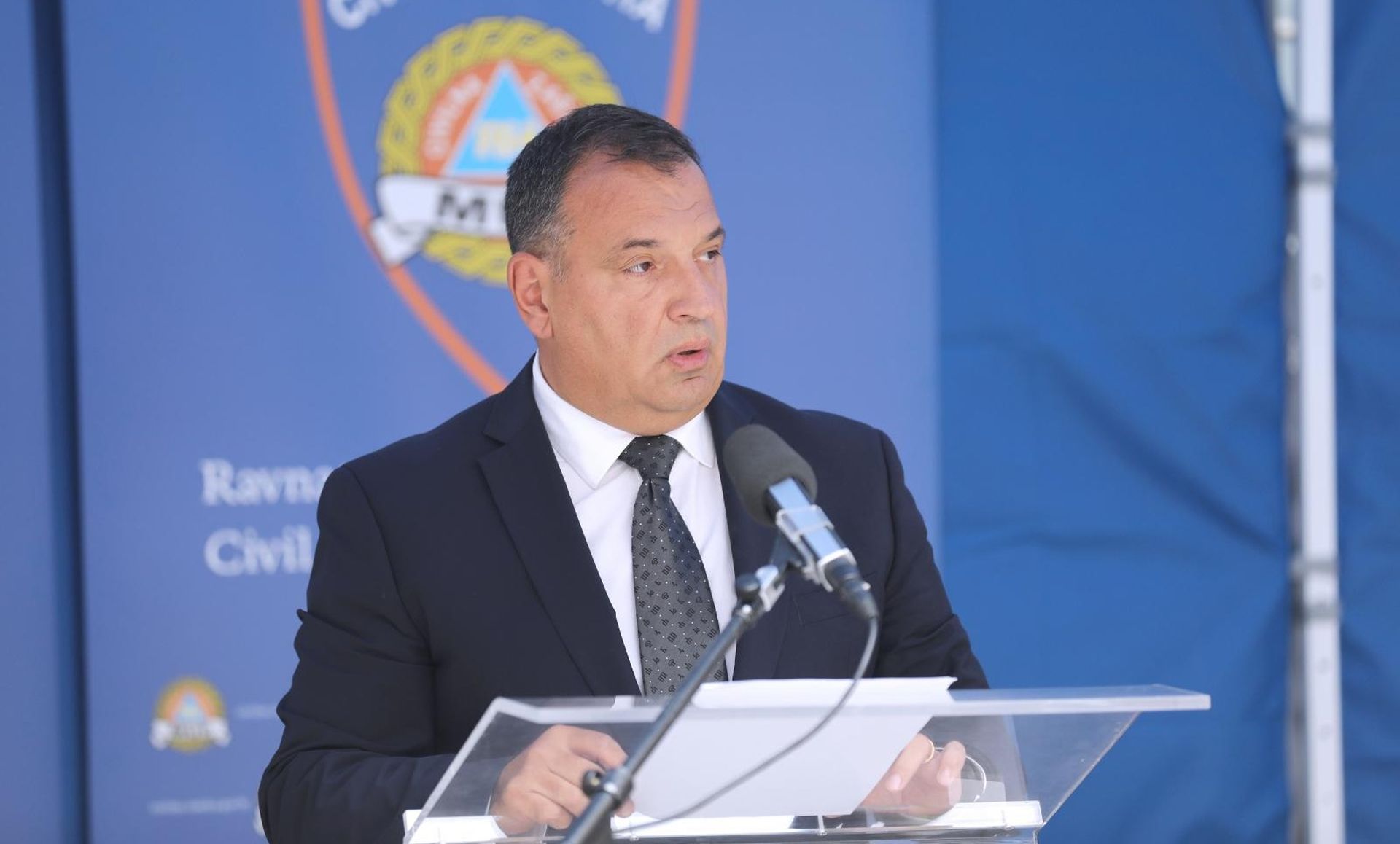 24.08.2020., Zagreb - Nacionalni stozer civilne zastite odrzao je konferenciju za medije o najnovijim detaljima sirenja koronavirusa u Hrvatskoj. Ministar zdravstva Vili Beros. Photo: Admir Buljubasic/HINA/POOL/PIXSELL