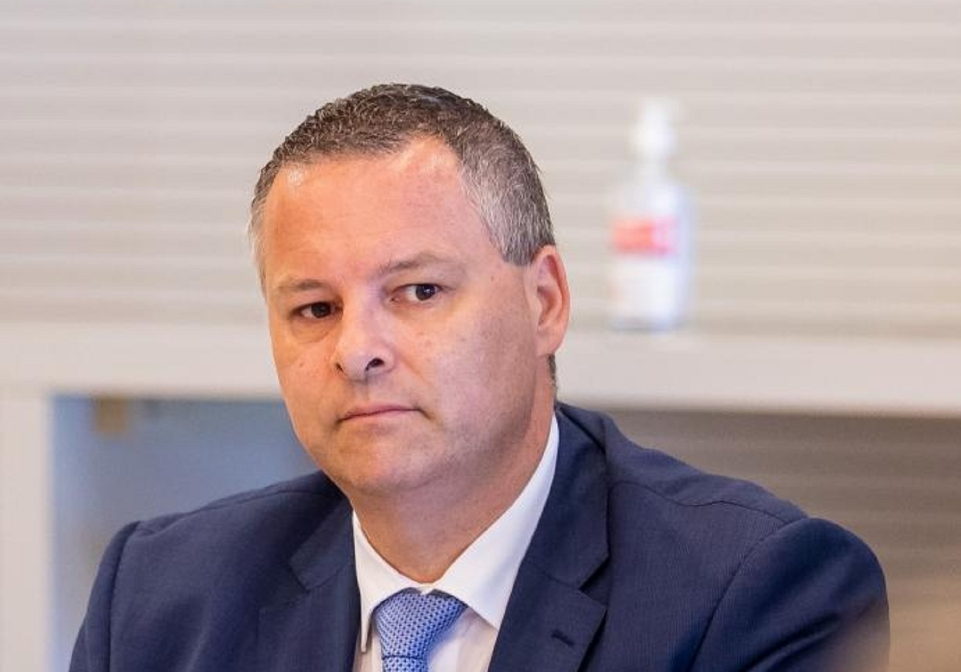 25.06.2020.., Pula - 
Hrvatska turisticka zajednica (HTZ) i TZ Istarske zupanije odrzan je koordinacijski sastanak na kojem je direktor HTZ-a Kristjan Stanicic predstavio promotivne aktivnosti HTZ-a u 2020. godini. Takodjer se razgovaralo o zajednickim promotivnim aktivnostima koje ce se provoditi u suradnji s turistickim zajednicama Istarske zupanije. Na fotografiji direktor HTZ-a Kristijan Stancic .
Photo: Srecko Niketic/PIXSELL