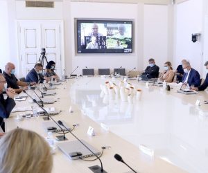 25.08.2020., Zagreb - U Banskim dvorima odrzan je sastanak Znanstvenog savjeta za borbu protiv koronavirusa. Photo: Patrik Macek/PIXSELL