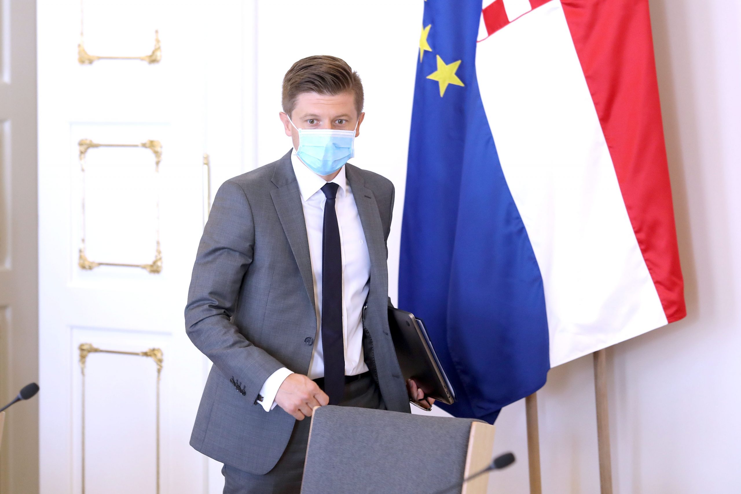 25.08.2020., Zagreb - Pod predsjedanjem predsjednika Vlade Andreja Plenkovica u Banskim dvorima je odrzan sastanak Znanstvenog savjeta za borbu protiv koronavirusa.
Photo: Patrik Macek/PIXSELL