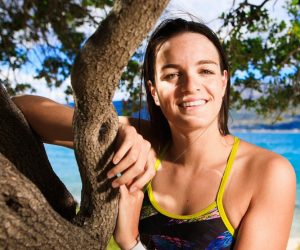 26.05.2020., Split - Dina Levacic, hrvatska daljinska plivacica i prva Hrvatica koja je preplivala La Manche. Dina je preplivala cetiri od velikih sedam plivackih maratona poznatih kao Oceanovih sedam.
Photo: Milan Sabic/PIXSELL