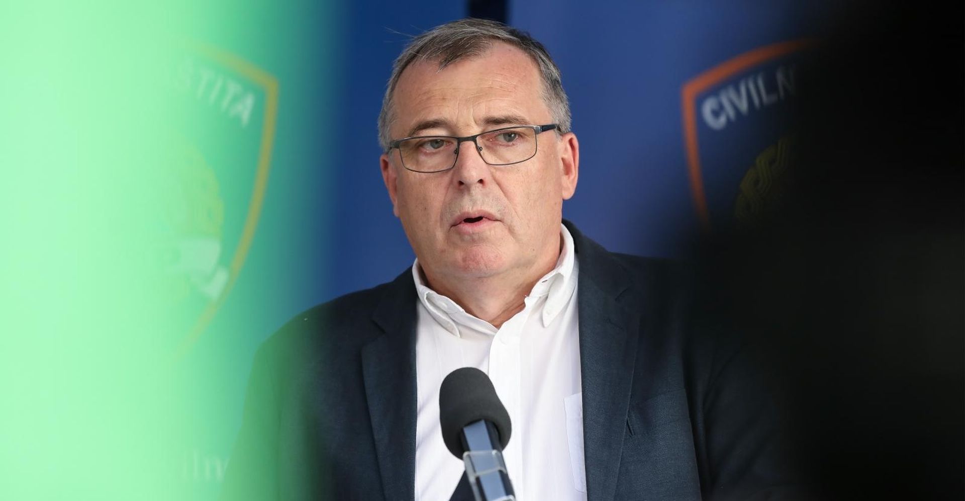 26.08.2020., Zagreb - U Ministarstvu unutarnjih poslova RH odrzana konferencija za novinare Stozera civilne zastite. Krunoslav Capak 
Photo: Robert Anic/PIXSELL