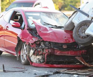 27.07.2020., Zagreb - Prometa nesreca dva automobila na krizanju Juzne i  Branimirove ulice. Policijski ocevid je u tijeku. 
Photo: Luka Stanzl/PIXSELL