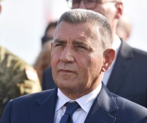 28.10.2019., Knin - Zavrsna svecanost zavrsetka obuke za razvoj vodja 1.Narastaja sredista za razvoj vodja Marko Babic odrzana na kninskoj tvrdjavi. Ante Gotovina.
Photo: Hrvoje Jelavic/PIXSELL