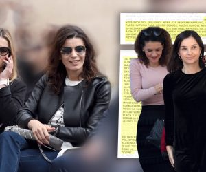 22.04.2019., Oklaj - U drustvu zupana Gorana Pauka festival zudija pratila je i drzavna tajnica Josipa Rimac. Festival zudija, cuvara Kristova groba, 19. po redu, odrzan je u Oklaju, a privukao je zudije iz 34 zupe iz Hrvatske, Slovenije i Bosne i Hercegovine. 
Photo: Hrvoje Jelavic/PIXSELL