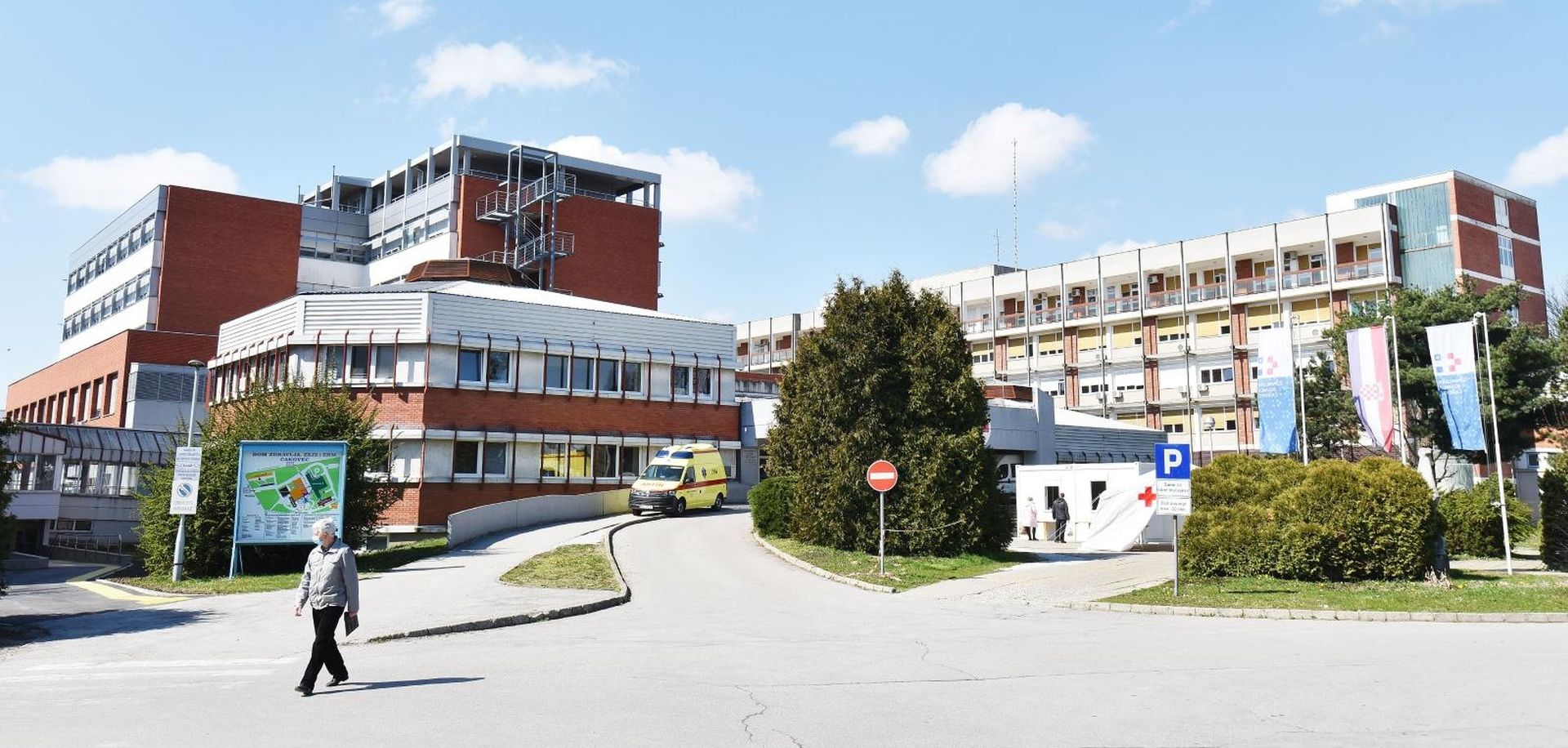 01.04.2020., Cakovec- Zupanijska bolnica Cakovec.
Photo: Vjeran Zganec Rogulja/PIXSELL