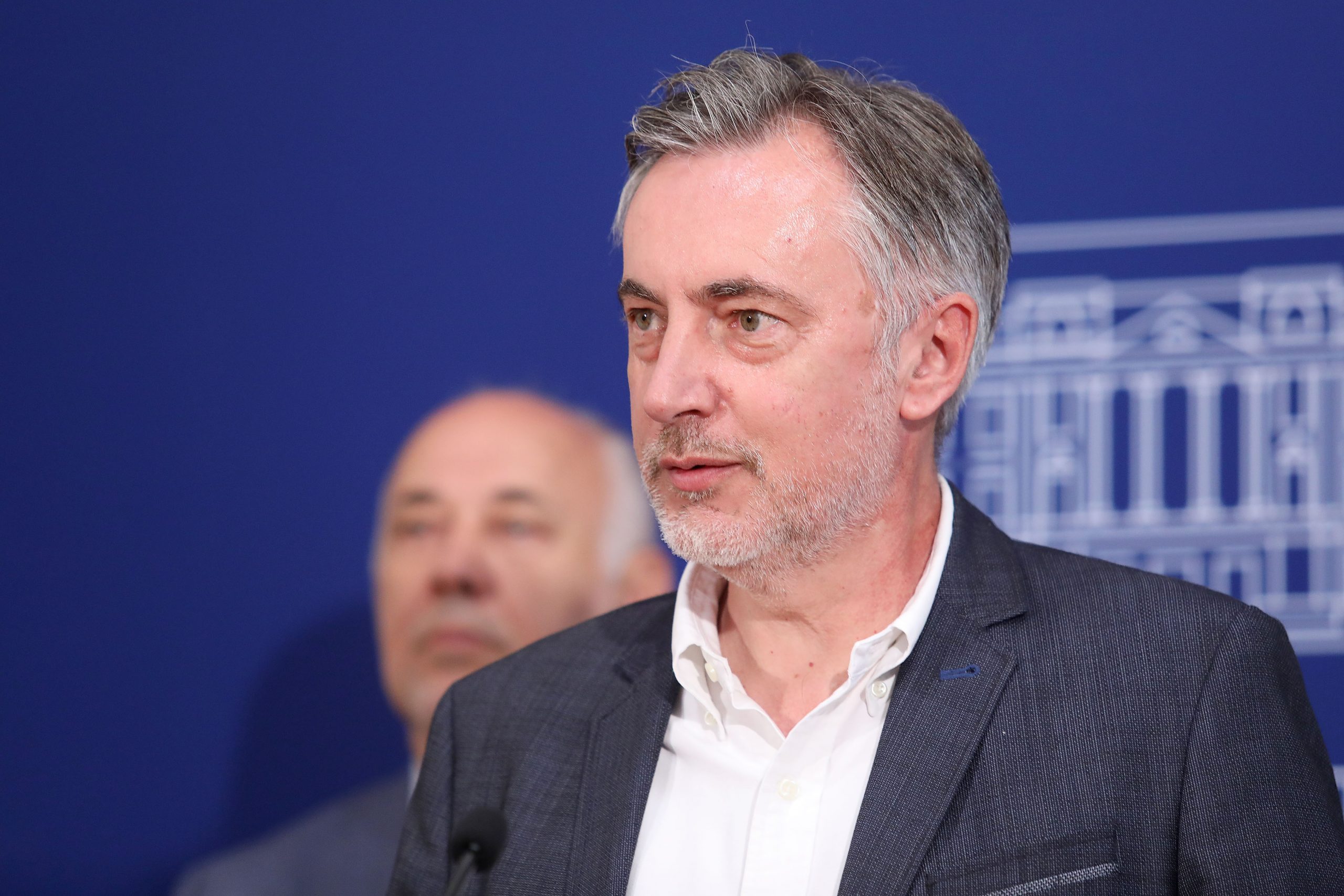 01.09.2020., Zagreb - Predsjednistvo Sabora na danasnjoj je sjednici raspravljalo o nacinu rada Sabora u nastavku plenarne sjednice. Nakon sjednice predsjenistva izjavu za medije dao je Miroslav Skoro.
Photo: Patrik Macek/PIXSELL