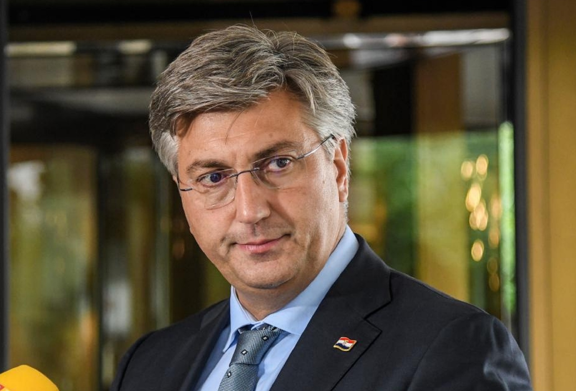 01.09.2020., Zagreb - U Kristalnoj dvorani Hotela Westin odrzana je zajednicka sjednica Predsjednistva i Nacionalnog vijeca HDZ-a. Andrej Plenkovic  Photo: Josip Regovic/PIXSELL