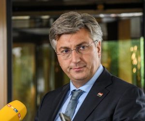 01.09.2020., Zagreb - U Kristalnoj dvorani Hotela Westin odrzana je zajednicka sjednica Predsjednistva i Nacionalnog vijeca HDZ-a. Andrej Plenkovic  Photo: Josip Regovic/PIXSELL