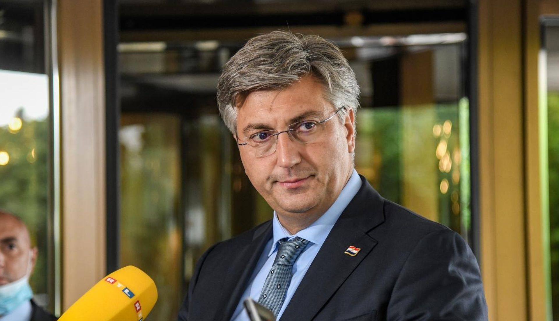 01.09.2020., Zagreb - U Kristalnoj dvorani Hotela Westin odrzana je zajednicka sjednica Predsjednistva i Nacionalnog vijeca HDZ-a. Andrej Plenkovic  Photo: Josip Regovic/PIXSELL