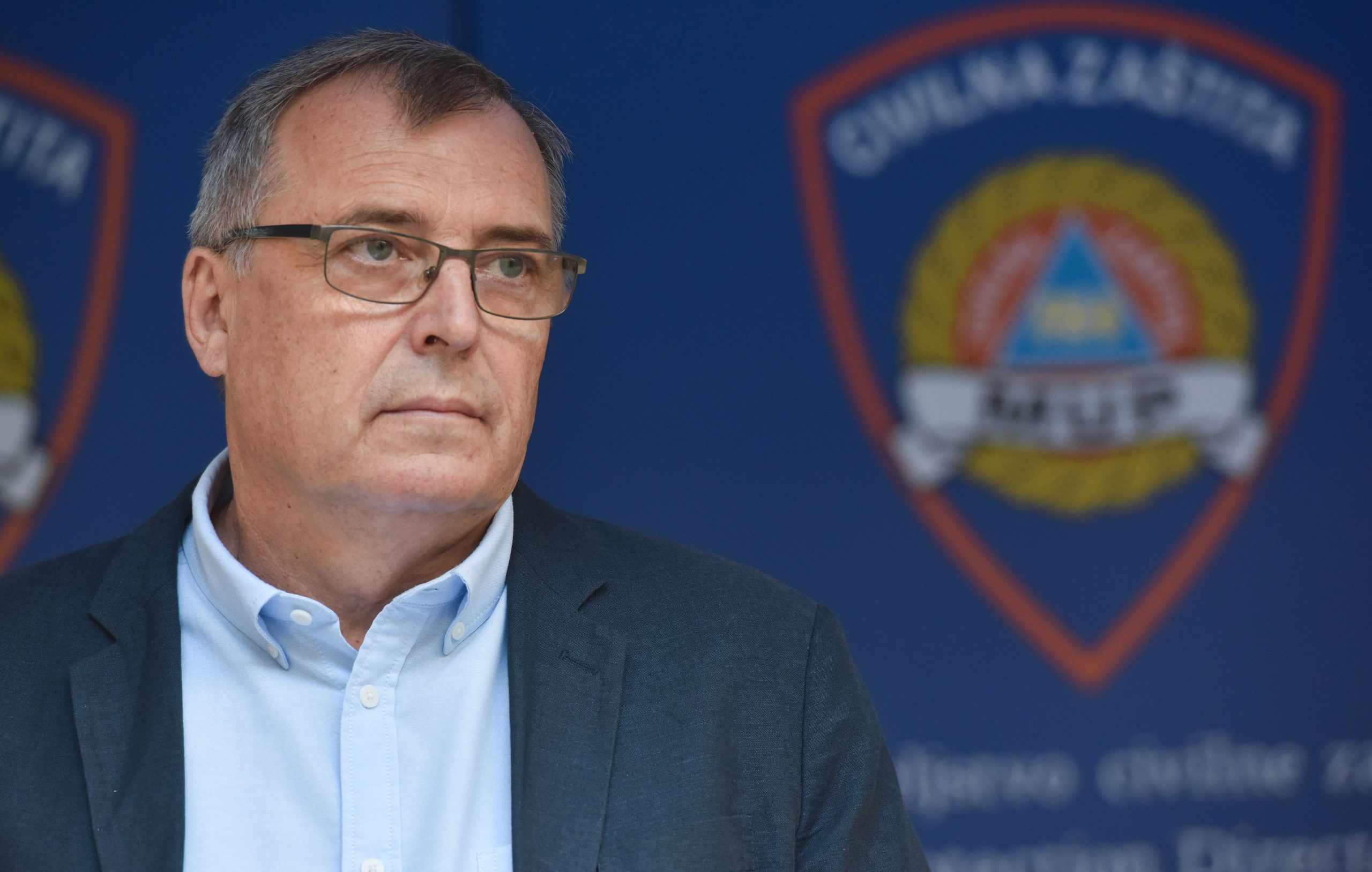02.09.2020., Zagreb - Nacionalni stozer civilne zastite odrzao je konferenciju za medije o najnovijim detaljima sirenja koronavirusa u Hrvatskoj. Ravnatelj Hrvatskog zavoda za javno zdravstvo (HZJZ) Krunoslav Capak. Photo: Davorin Visnjic/PIXSELL