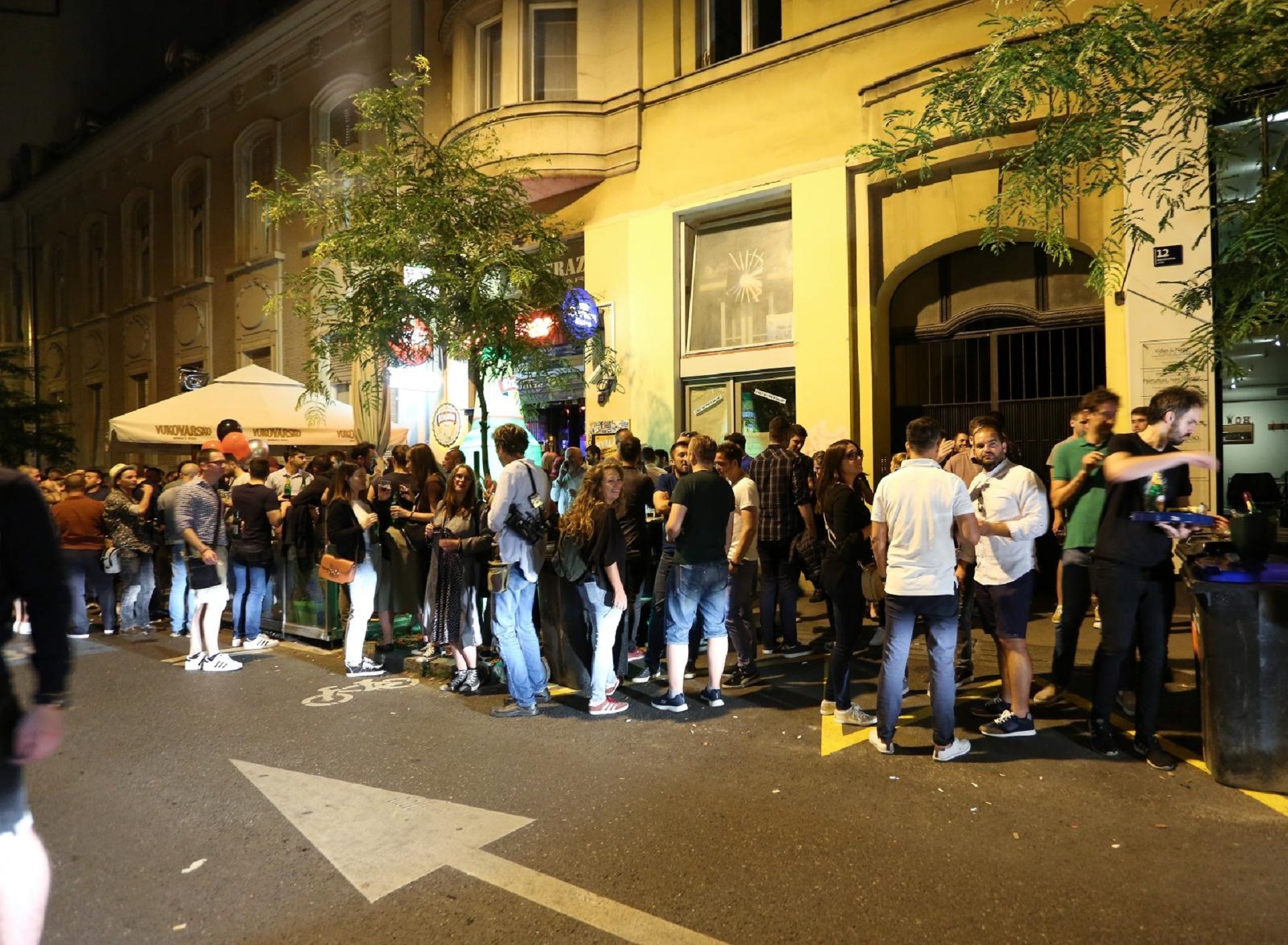 03.07.2020., Zagreb, Kultni klub Alcatraz organiziraO tulum povodom svog 25. rodjendana.
 Photo: Emica Elvedji/PIXSELL
