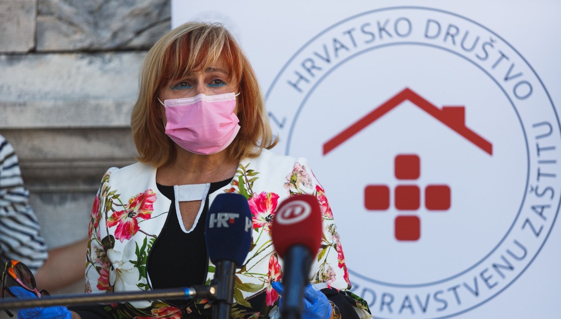 05.09.2020., Zadar - Na Forumu odrzana konferencija za medije HUUGO-a - Hrvatskog drustva za primarnu zdravstvenu zastitu HLZ na temu "25 godina unistavanja zdravstvenog sustava, devastacija primarne zdravstvene zastite".  
Photo: Marko Dimic/PIXSELL