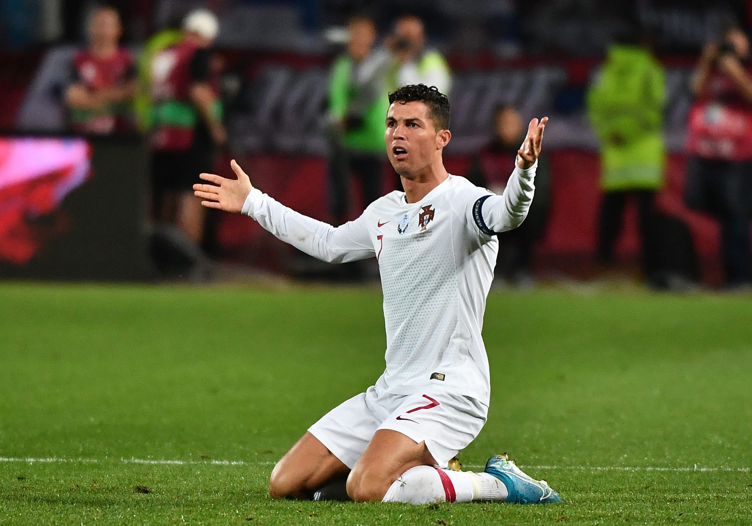 07.09.2019., stadion Rajko Mitic, Beograd, Srbija - Kvalifikacije za Europsko prvesntvo, skupina B, Srbija - Portugal. Cristiano Ronaldo Photo: Srdjan Ilic/PIXSELL