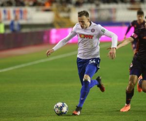 08.02.2020.,Split- Utakmica 21. Kola Hrvatski telekom Prve lige izmedju HNK Hajduk i NK Lokomotiva. Ardian Ismajli 
Photo: Ivo Cagalj/PIXSELL