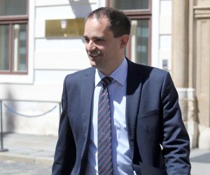 08.07.2020., Zagreb - Uoci sutrasnje sjednice Vlade ministri su se okupili na Uzem kabinetu u Banskim dvorima. 
Ivan Malenica, ministar uprave Photo: Patrik Macek/PIXSELL