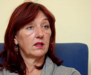 09.03.2018., Zagreb - Konferencija za medije Hrvatskog lijecnickog sindikata o pregovorima radi krivo obracunatih prekovremenih sati. Renata Culinovic Caic, predsjednica Hrvatskog lijecnickog sindikata. 
Photo: Goran Stanzl/PIXSELL